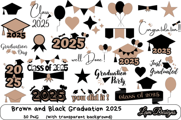 Brown and Black 2025 Graduation PNG: A Practical Guide for Creators and Designers