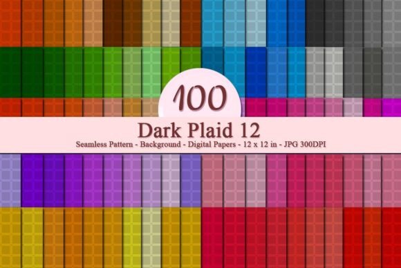 Dark Plaid 12 Seamless Pattern: A Practical Guide for Designers and Businesses