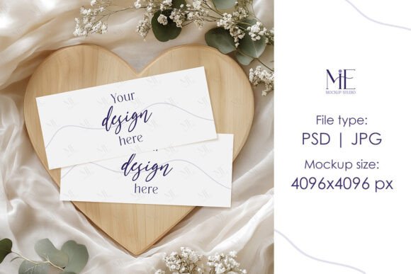 Gift Card Mockup, Ticket Card Mockup PSD: Boost Your Design Presentations