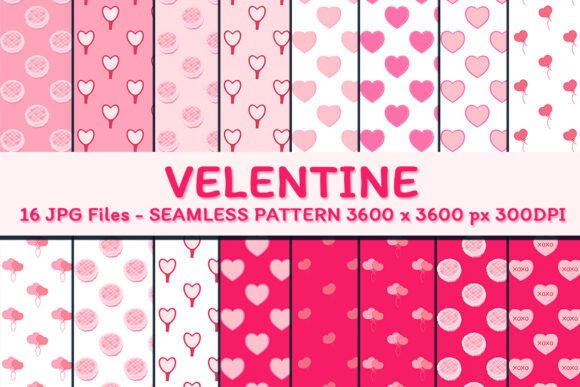Heart 2 Seamless Pattern Digital Papers: A Smart Choice for Creative Businesses