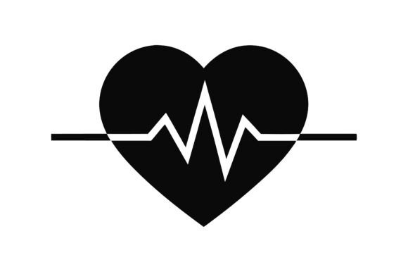 Heartbeat Silhouette Icon Vector: A Practical Design Asset for Modern Creators
