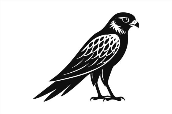 Kestrel Silhouette Icon Vector: A Strategic Design Tool for Modern Creators
