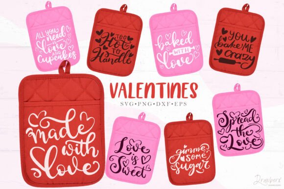 Valentines Pot Holder Svg, Png Kitchen: A Modern Creative Tool for DIY Enthusiasts